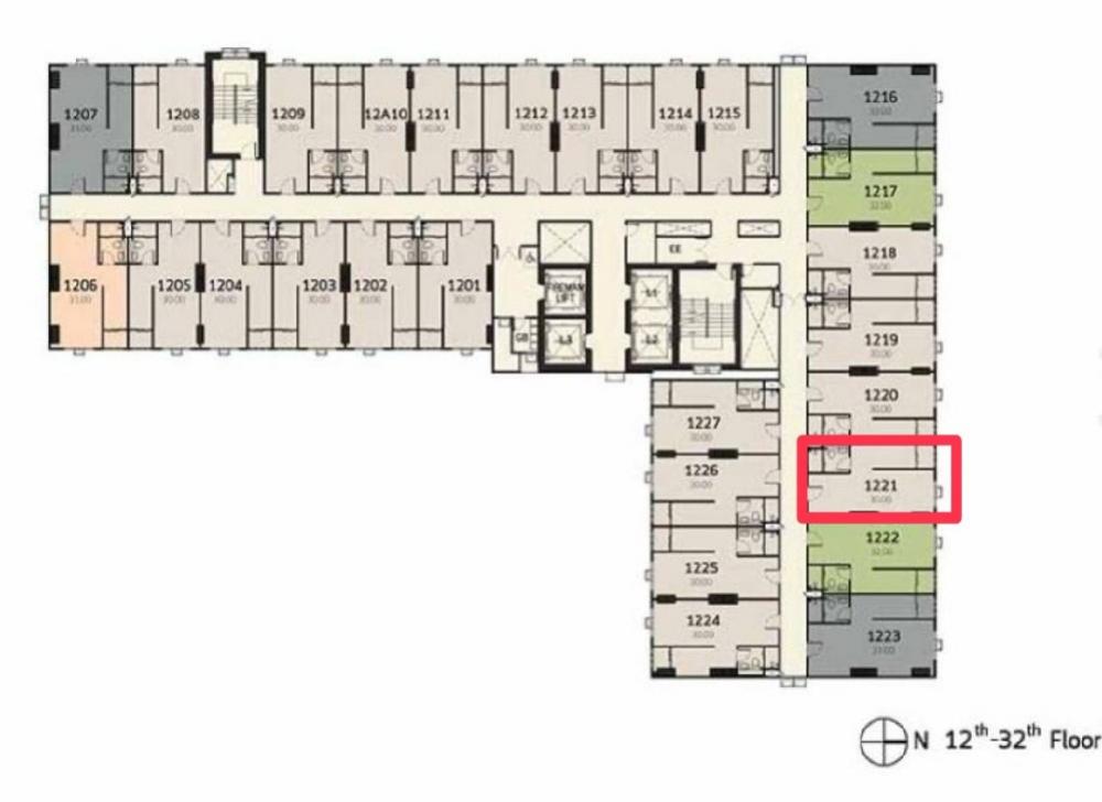 ขายคอนโดปทุมธานี รังสิต ธรรมศาสตร์ : ✅️ ขายดาวน์ terra residence 2821 ทิศเหนือ วิวธรรมศาสตร์ ชั้น 28 ตำแหน่ง 21