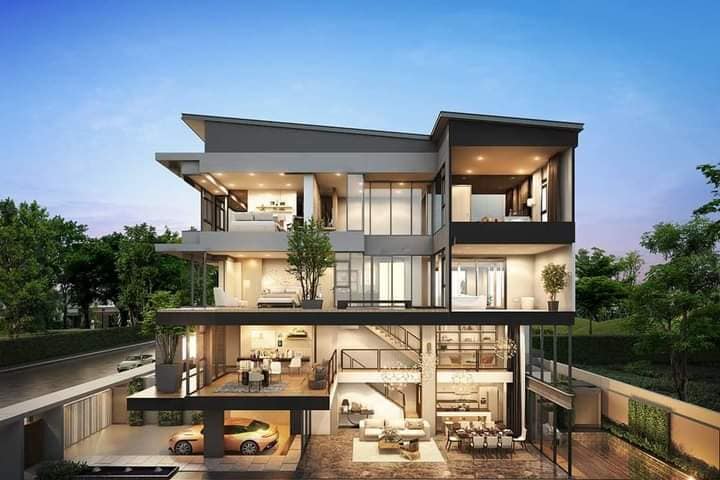 For SaleTownhouseChokchai 4, Ladprao 71, Ladprao 48, : JJ296 Townhome for sale, 3.5 floors, Glam by Asset Village, Soi Satri Witthaya 2, Soi 23