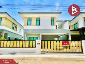 For SaleHouseSamut Songkhram : 2 storey detached house for sale, Sirin Village, Mae Klong, Samut Songkhram