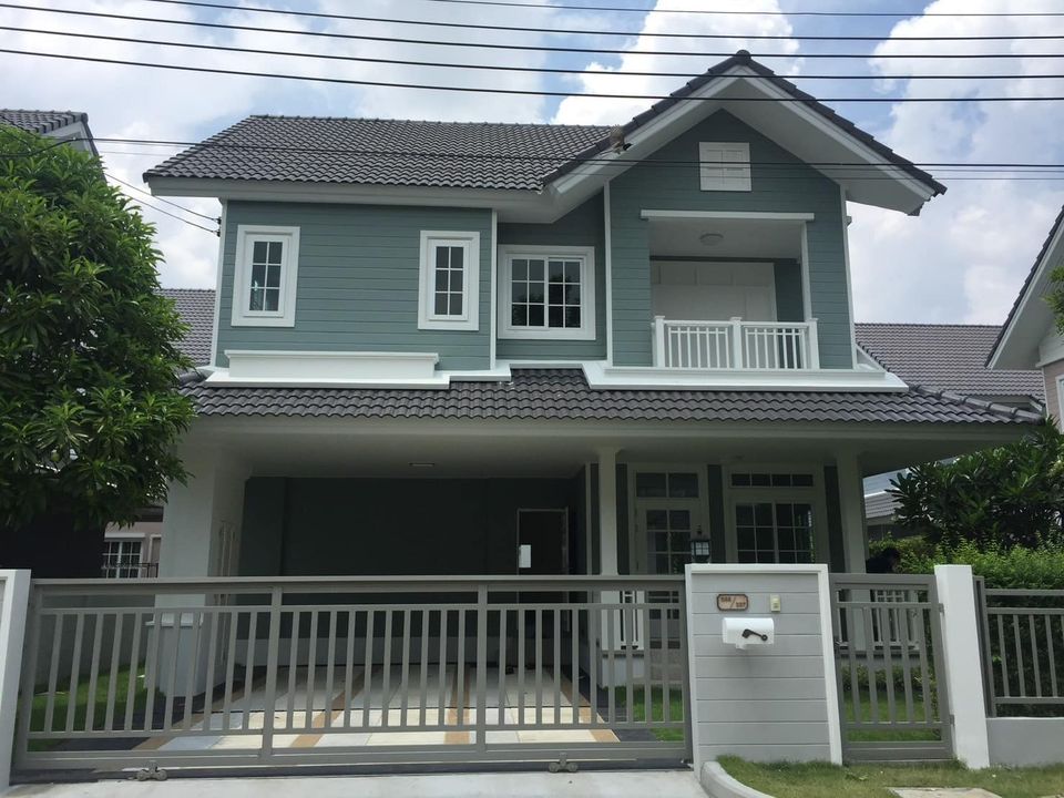 For SaleHouseNawamin, Ramindra : Burasiri Panya Indra Burasiri Panya Indra with furniture, house in good condition