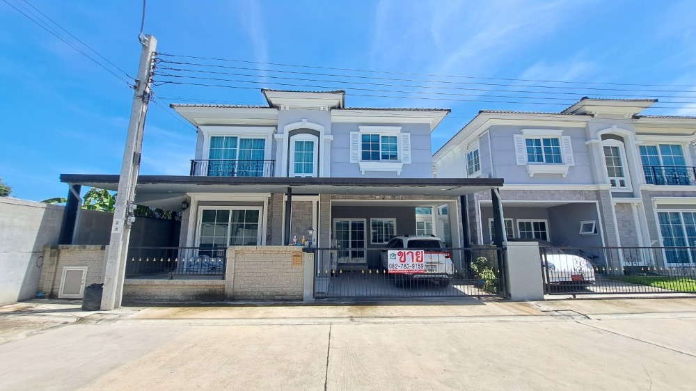 For SaleHouseNawamin, Ramindra : 2-storey detached house for sale, 38.4 sq m. Golden Neo 2 Ladprao-Kaset Nawamin Project (Golden Neo 2 Ladprao-Kaset Nawamin) Soi Nawamin 42 (Soi Suwanniwet) Soi. Prasert Manukit48 Near Intra Rak Market, near Chocolate Ville, near Wat Suwan Prasit