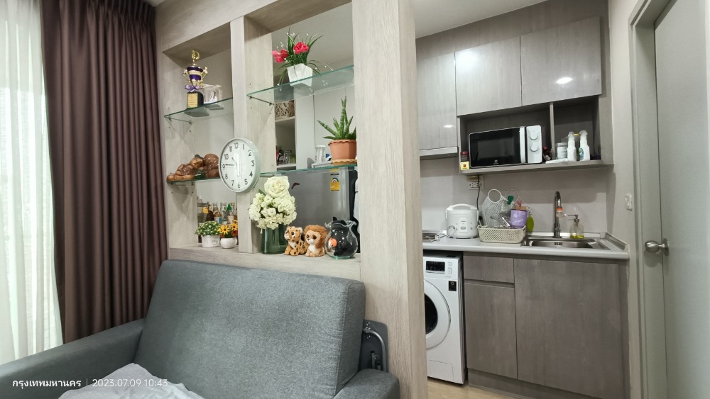 For SaleCondoThaphra, Talat Phlu, Wutthakat : Corner room, open view, Ideo Sathorn Tha Phra, 2 bedrooms, 1 bathroom 2 car parking lot, comfortable all year round