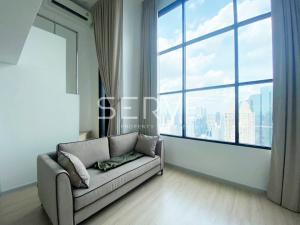 For SaleCondoSathorn, Narathiwat : 🔥Hot Price 6.38 MB(All in)🔥Duplex 1 Bed Super High Fl. 40+ Nice View Close to BTS Chong Nonsi 600 m. at Knightsbridge Prime Sathorn Condo / For Sale