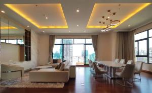 For RentCondoSathorn, Narathiwat : Condo for rent Supalai Elite Sathorn-Suanplu,penthouse features 4 beds, 4 baths, on high floor