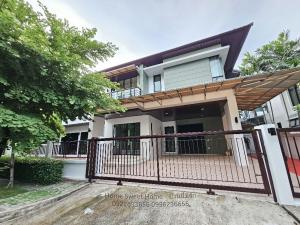 For SaleHouseLadkrabang, Suwannaphum Airport : Lake View Park Wongwaen-Bangna project, quality detached house, close to nature (HC23033)