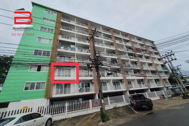 For SaleCondoOnnut, Udomsuk : The Green Condominium, area 31.56 sq m., Sukhumvit Road, Phra Khanong District
