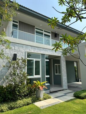 For SaleHouseLadkrabang, Suwannaphum Airport : Urgent sale!!! Single house MANTANA 2 motorway - Krungthep Kreetha. New cut.