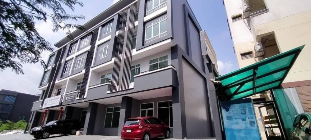 For SaleHome OfficeRatchadapisek, Huaikwang, Suttisan : “Ratchadakan Project Premium home office “# 4-storey home office, newly built in the heart of the city on Ratchadapisek Road 