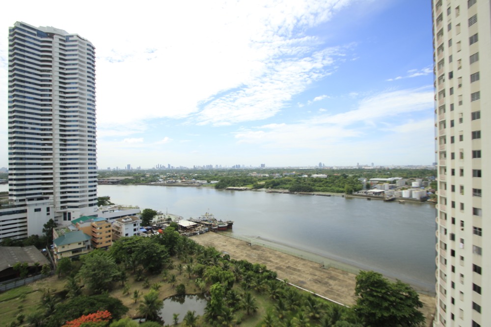 For SaleCondoRama3 (Riverside),Satupadit : Condo for sale, SV City Rama 3, SV City, Chao Phraya River view, corner room, 46.6 square meters, 1 bedroom, 1 bathroom, 10th floor, building 2, cheap sale 2.2 million
