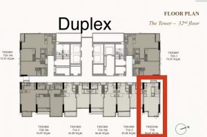 For SaleCondoWitthayu, Chidlom, Langsuan, Ploenchit : 1Bed Duplex, corner room‼️51sqm Fl.32‼️Free 5 y Common Fees🔥🔥 Rear Unit‼️