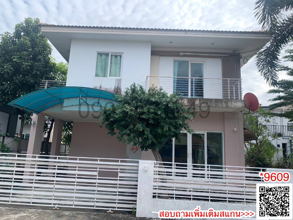 For RentHouseMin Buri, Romklao : 2-storey detached house for rent, Baan Suan Romklao - Suvarnabhumi, near Sarasas School