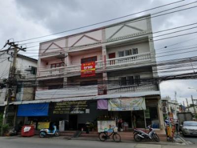 For SaleShophouseNonthaburi, Bang Yai, Bangbuathong : Commercial building for sale, commercial building, Prachasan 3, 61 sq m, next to the main road, near the community
