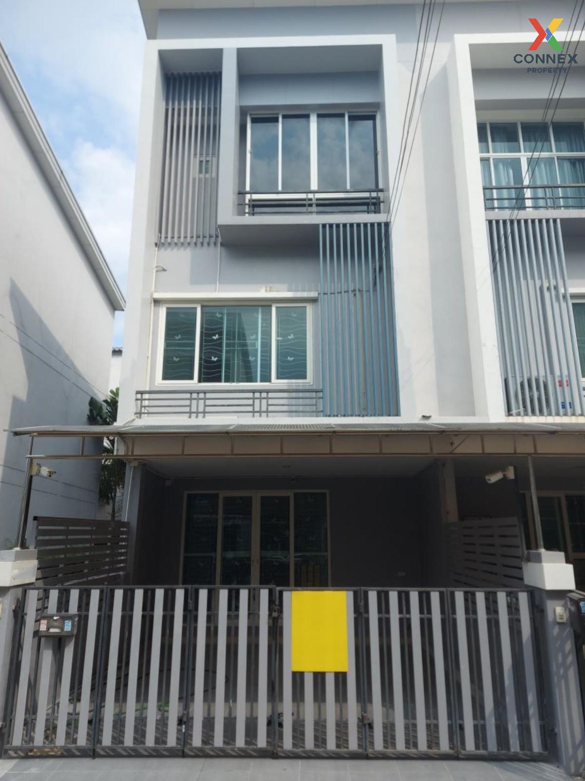 For SaleTownhouseKasetsart, Ratchayothin : FOR SALE Townhouse/Townhome  , The Exclusive Wongwaen-Ramintra , MRT-Khu Bon , Tha Raeng , Bang Khen , Bangkok , CX-81289