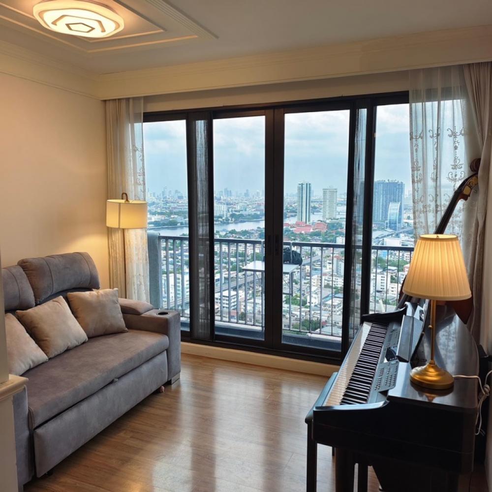 For RentCondoPinklao, Charansanitwong : For rent ! The tree rio - Bang O station, 61 sq.m., MRT blue line, full facilities, suitable for couples who like large rooms + walk-in closet