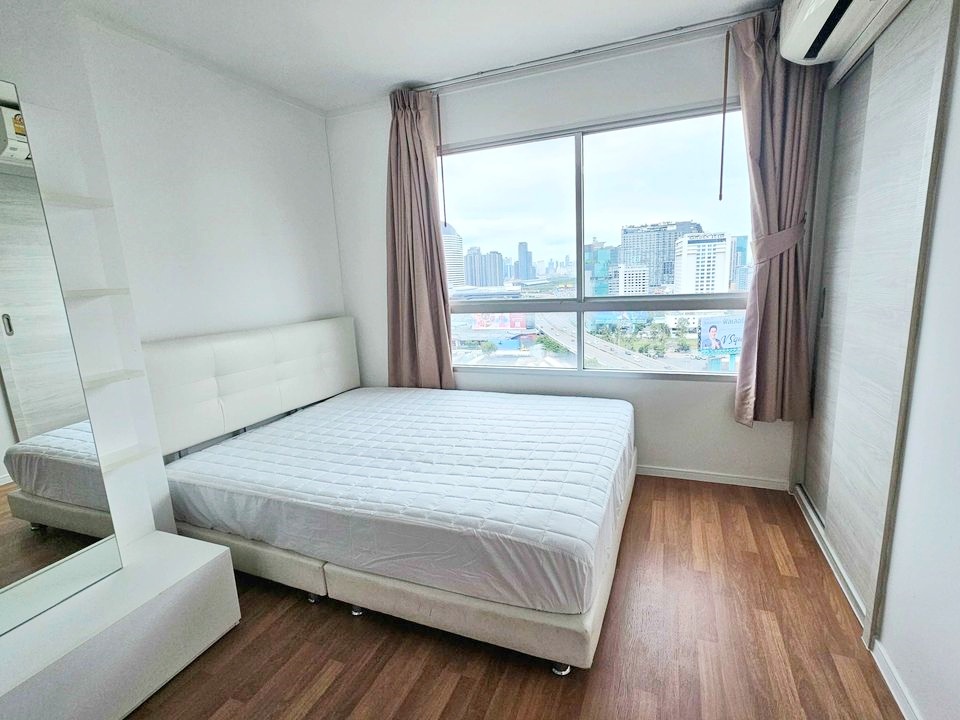 For SaleCondoRama9, Petchburi, RCA : For Sale Lumpini Park Rama9-Ratchada, 26 sqm. 1 bed, corner unit with high storey, fully furnished, near MRT Rama 9