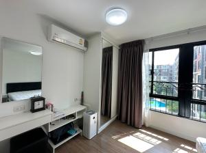 ขายคอนโดพุทธมณฑล ศาลายา : ห้องชุด I Condo Salaya 2 The campus ไอ คอนโด ศาลายา 2 ตกแต่งพร้อมเฟอร์นี้เจอร์ เครื่องใ้ชไฟฟ้า อ.ศาลายา จ.นครปฐม
