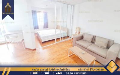For SaleCondoRama 2, Bang Khun Thian : Condo Grand Tulip Condominium Omnoi, ready to move in, 28.80 sq m.