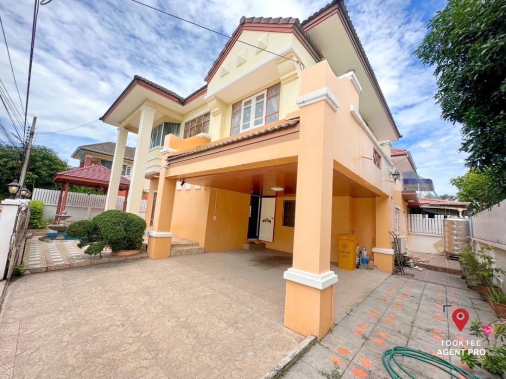 ขายบ้านนนทบุรี บางใหญ่ บางบัวทอง : ขาย บ้านเดี่ยว หมู่บ้านลภาวัน9 110 ตรม. 75 ตร.วา เดินทางสะดวกใกล้รถไฟฟ้า