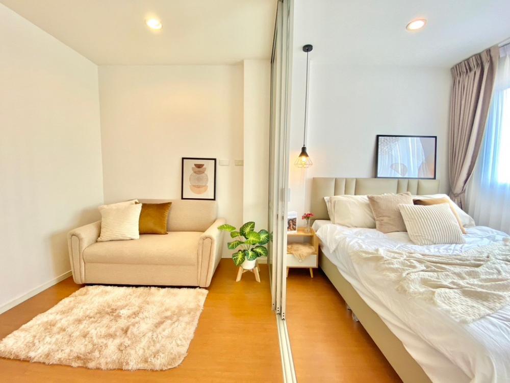 For SaleCondoSeri Thai, Ramkhamhaeng Nida : Lumpini Condo for sale, fully furnished Ready to be near NIDA University 🍃