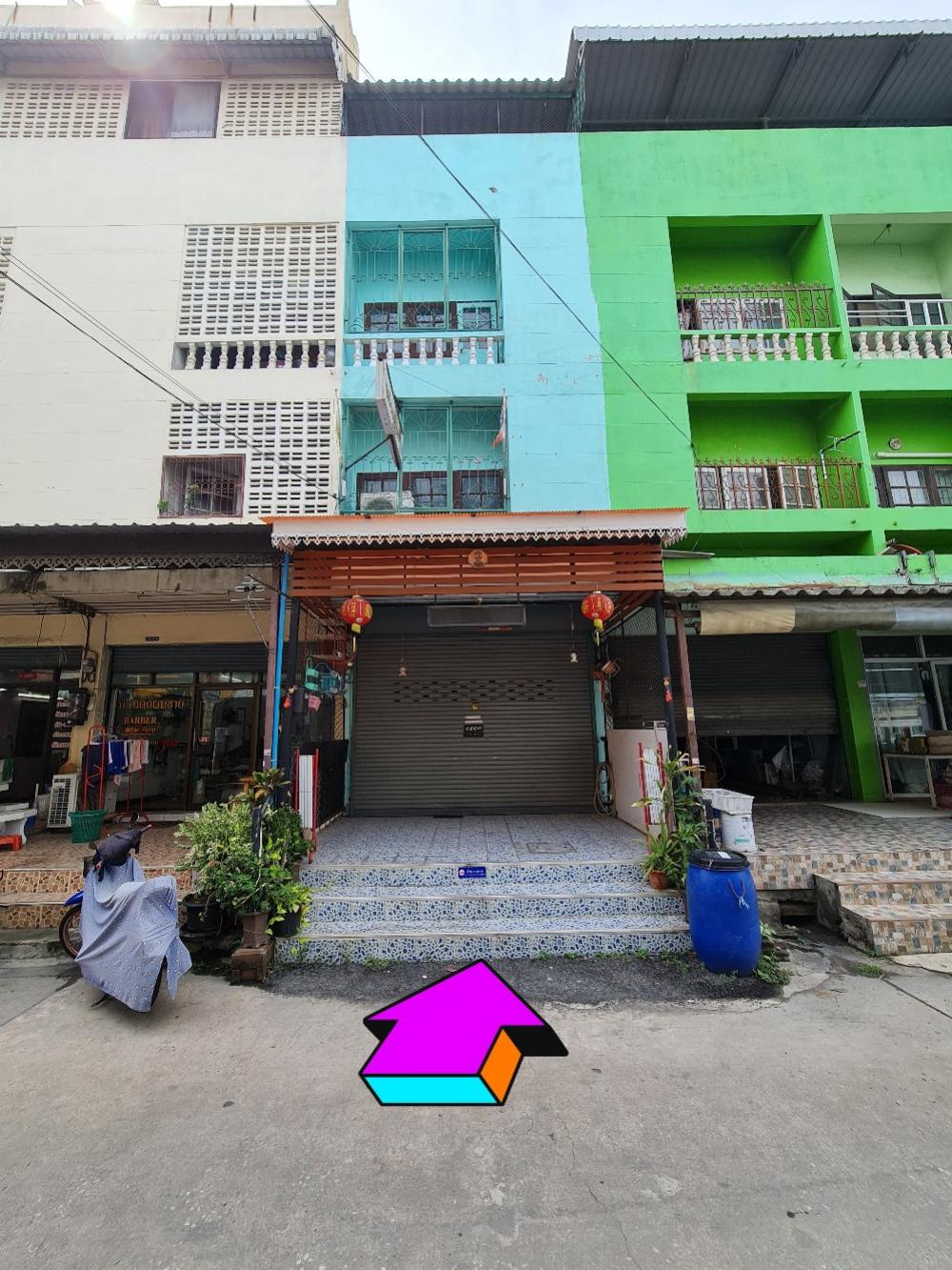 ขายตึกแถว อาคารพาณิชย์พุทธมณฑล ศาลายา : ขายบ้านตึกแถว พุทธมณฑลสาย5 ตรงข้ามตลาดเสรี