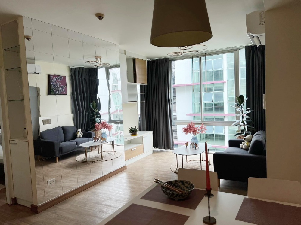 For SaleCondoPattanakan, Srinakarin : S_IRS109 The IRIS Rama9 size 46sqm. Floor 6, Pool view 2.29 mb. 092-597-4998