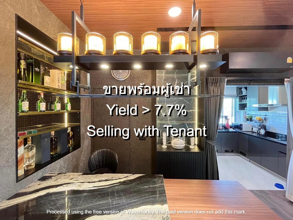 For SaleHouseLadkrabang, Suwannaphum Airport : Selling with Tenant Yeild > 7.7% House at The City Sukhumvit-Onnut