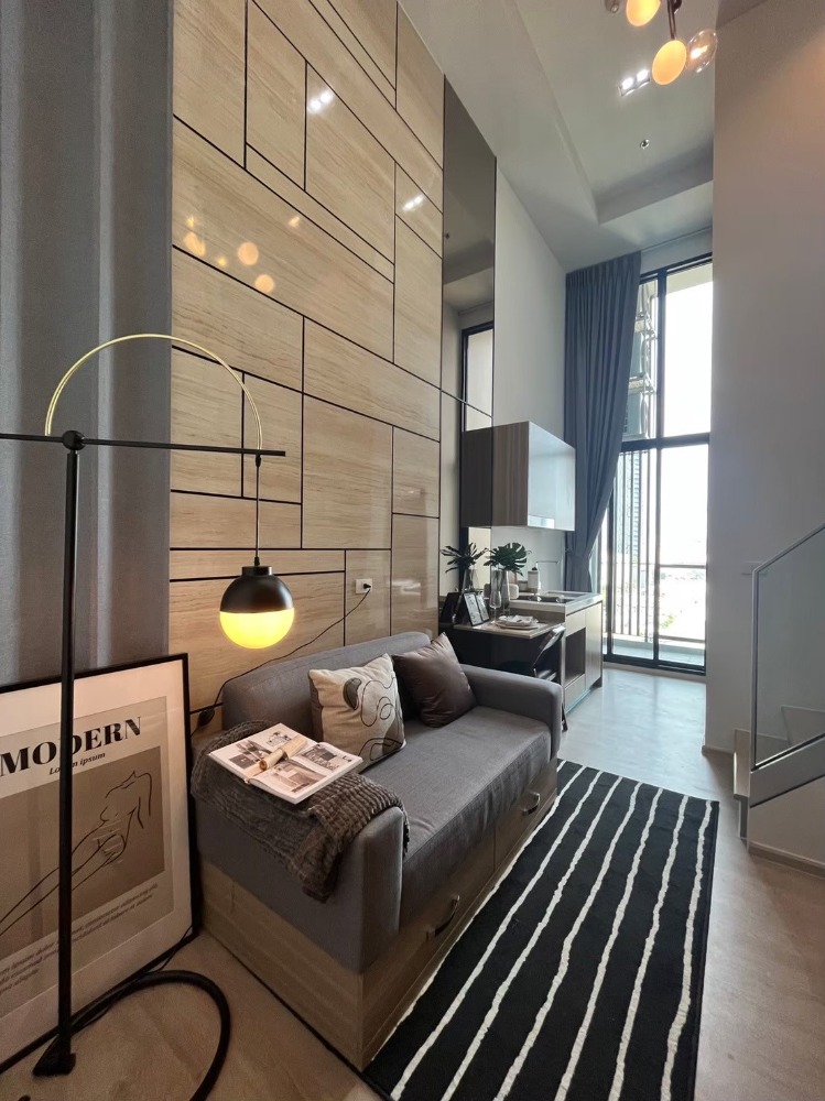 For SaleCondoThaphra, Talat Phlu, Wutthakat : Sell ​​Altitude Unicorn Sathorn-Tha Phra, Loft room, promotional price!!