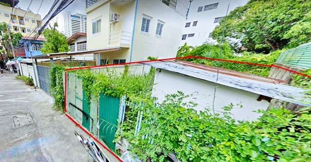 For SaleLandWitthayu, Chidlom, Langsuan, Ploenchit : BTS Surasak 400 m. AirBNB Sathorn 11 next to Assumption College BangRak Sell filled land behind St.