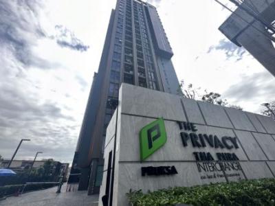 ขายคอนโดท่าพระ ตลาดพลู วุฒากาศ : ขาย คอนโด The Privacy ท่าพระ อินเตอร์เชนจ์ 35 ตรม. ห้องมุม วิวดี เฟอร์นิเจอร์ครบ