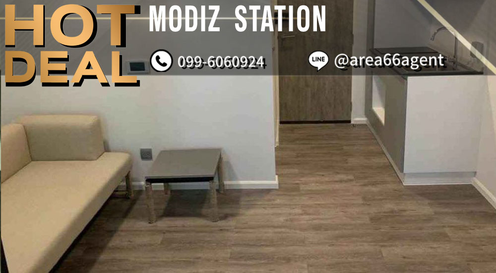 For SaleCondoVipawadee, Don Mueang, Lak Si : 🔥 For sale Modiz Station Condo