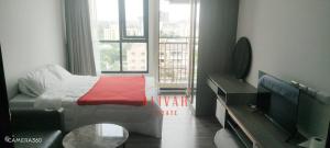 ให้เช่าคอนโดบางนา แบริ่ง ลาซาล : RC080023 ให้เช่า Condo KnightsBridge Collage สุขุมวิท 107 fully furnished ใกล้ BTS แบริ่ง 450 เมตร