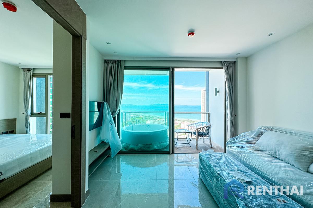 For SaleCondoPattaya, Bangsaen, Chonburi : Sale The Riviera Ocean Drive  1 bedroom 39 sq.m. Sea view