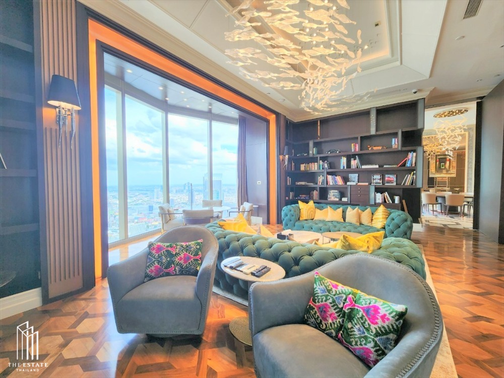 ขายคอนโดวงเวียนใหญ่ เจริญนคร : Condo for SALE !! Super RARE ITEM PENTHOUSE !! ** The Residences At Mandarin Oriental Bangkok ** ห้องชั้นสูง 50+ ห้องแต่งสวยน่าอยู่มาก โครงการระดับ World Class @323 MB