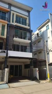 For SaleTownhouseLadkrabang, Suwannaphum Airport : 4-storey townhome for sale behind the corner of the RKBIS Center project, size 23 square wah (sale with tenant 20,000 baht/month) near Suvarnabhumi Airport 📌 Property Code JJ-H019 📌