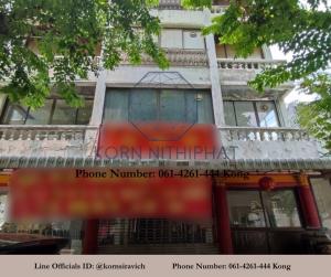 For RentShophouseSathorn, Narathiwat : Commercial building for rent, BTS Chong Nonsi, good location, suitable for doing spa business / massage / shabu / buffet food