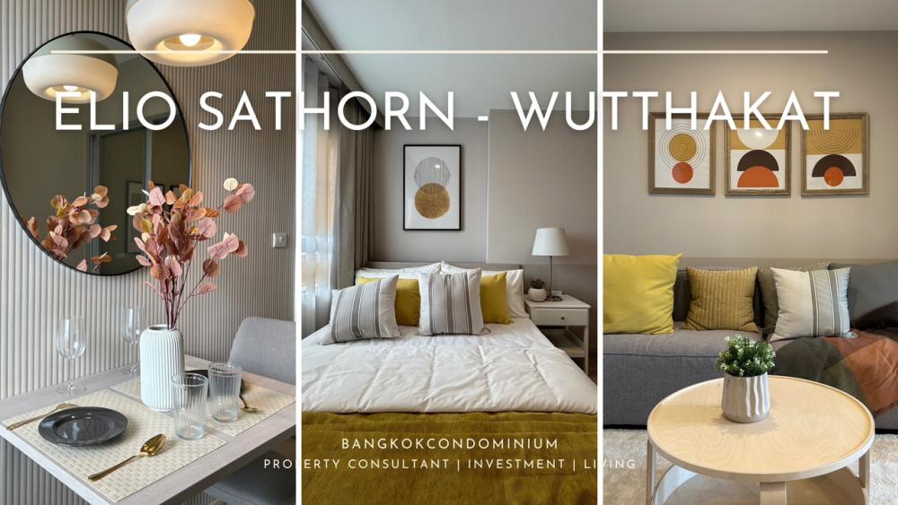 For SaleCondoThaphra, Talat Phlu, Wutthakat : Special Price!!! | 1 Bedroom 31.07 sq.m. Fully Furnished | Ready to move in