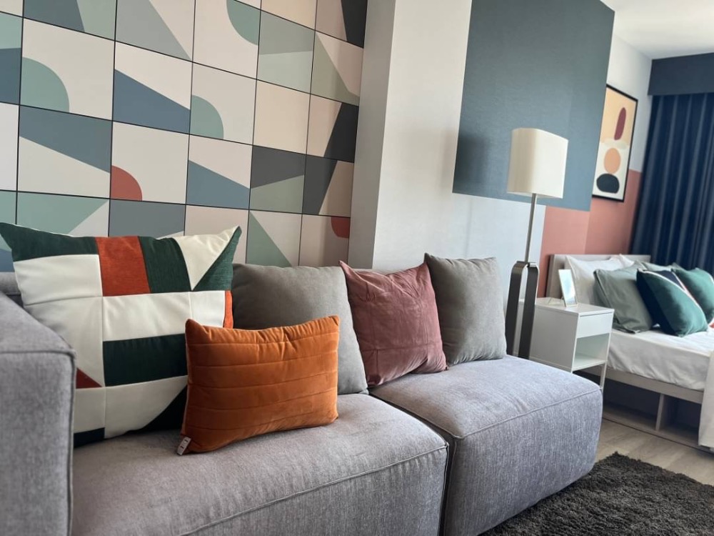 For SaleCondoThaphra, Talat Phlu, Wutthakat : Elio Sathorn-Wutthakat, fully decorated room, furniture + electrical appliances. Ready to move in, last 2 rooms, reduced to 2.09, installments starting at just 6,000 baht.