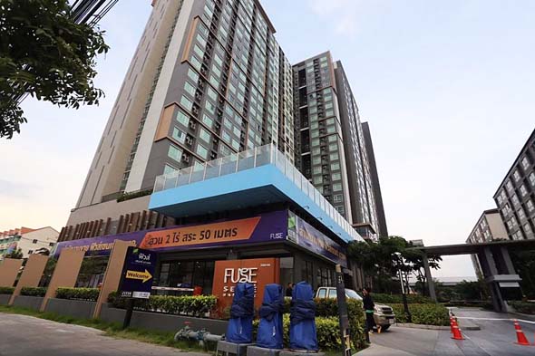 For SaleCondoBang kae, Phetkasem : Sell / rent a condominium unit, Fuse Sense Bang Khae Condo, fully furnished, close to MRT Lak Song, only 5 minutes. Condo for sale: Fuse Sense Condo, Bang Khae, 2 bedrooms, near MRT Lak Song, only 5 minutes