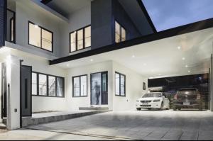 For SaleHousePinklao, Charansanitwong : Sale * Single house 150 square wa, Bang Khun Non 24, near mrt, near Ratchapruek, Pinklao, beautiful house number 164/115, price 18.5 million baht, modern house for sale, self-built, year 2021, size 150 square wa, front garden