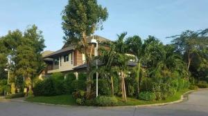 For SaleHouseSamut Prakan,Samrong : House for sale, beautiful house, land, good location, corner of PRIME NATURE VILLA village, size 101.2 sq m., selling 18.9 million baht.