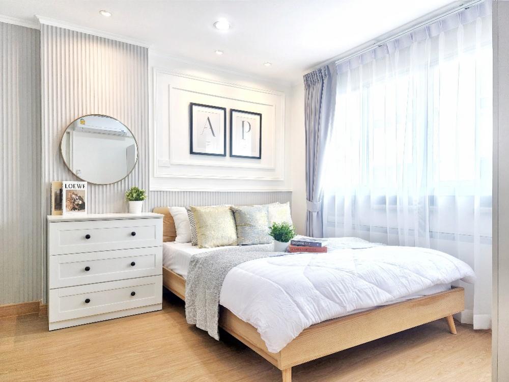 For SaleCondoRatchadapisek, Huaikwang, Suttisan : 《Very cheap》 New whole room, Building A2, Lumpini Ville, Cultural Center, near MRT Huai Khwang in the heart of Ratchada.