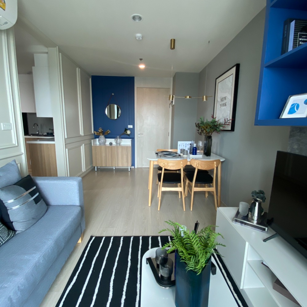 For SaleCondoChaengwatana, Muangthong : 🔥Last Unit closed in the building!! 2 bedrooms, fully furnished, next to the BTS, ready to move in, very good price 🔥
