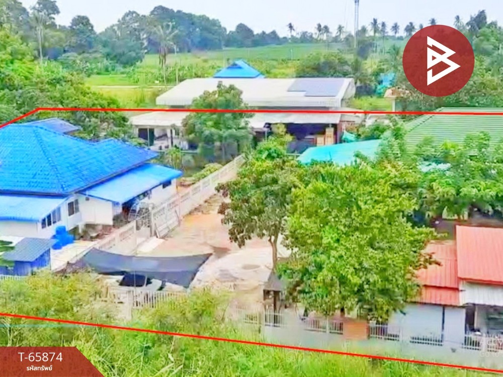 For SaleHouseSriracha Laem Chabang Ban Bueng : House for sale with room for rent, area 1 rai 2 ngan 10 square wah, Sriracha, Chonburi