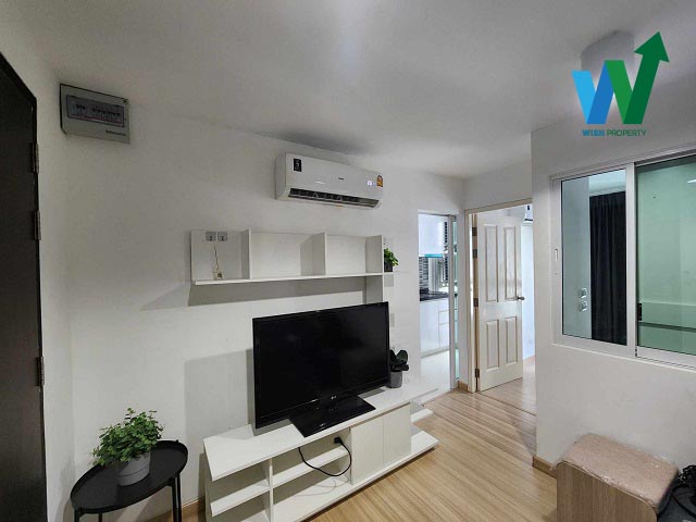 ขายคอนโดอ่อนนุช อุดมสุข : ขายด่วน คอนโด ชาโตว์ อินทาวน์ สุขุมวิท 64 (Chateau In Town Sukhumvit 64) ใกล้ BTS ปุณณวิถี  ห้อง 1 Bedroom ขนาด 28.4 ตร.ม. ชั้น 6