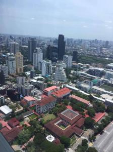 For RentCondoSukhumvit, Asoke, Thonglor : Condo for sale, 1 bedroom, The Esse Asoke, 49 sq m. View of Wattana School, high floor with private zone