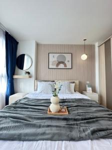 For SaleCondoThaphra, Talat Phlu, Wutthakat : Beautiful room, ready to stay, 12th floor, only 2.39, fully furnished, U delight @ Talat Phlu