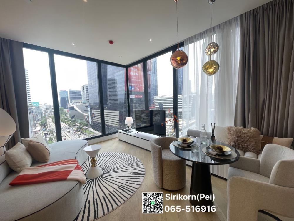 ขายคอนโดพระราม 9 เพชรบุรีตัดใหม่ RCA : Ashton Asoke Rama9 2 Bedroom 69.2 Sq.m. ซื้อตรงเซลล์โครงการ 065-5166916