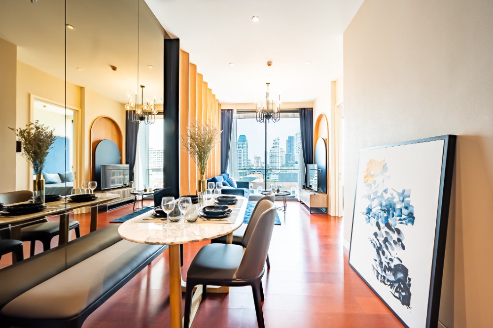 For SaleCondoสุขุมวิท อโศก ทองหล่อ : ขายห้องแต่งสวยเด็ด ขนาด 1 นอน 49.75 m2 ราคาดี วิวไม่บัง