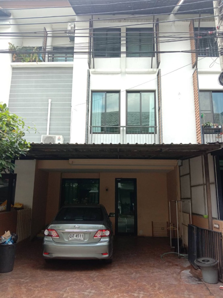 For RentTownhouseKaset Nawamin,Ladplakao : Townhome for rent, Ariyamova, Lat Pla Khao, complete with furniture and electrical appliances 3-storey townhome for rent, 19 sq m., 3 bedrooms, 3 bathrooms, complete with furniture and electrical appliances, price 20,000 baht/month