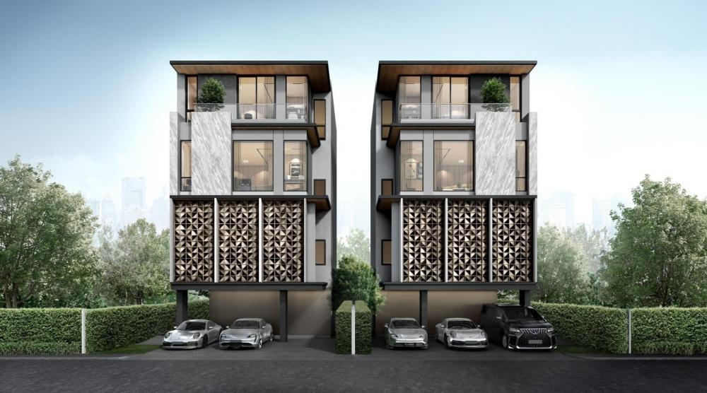 For SaleHouseRama9, Petchburi, RCA : ARTALE Asoke - Rama 9 (Artale Asoke - Rama 9), twin houses and 3-storey detached houses in the heart of Rama 9, starting price 35 MB.